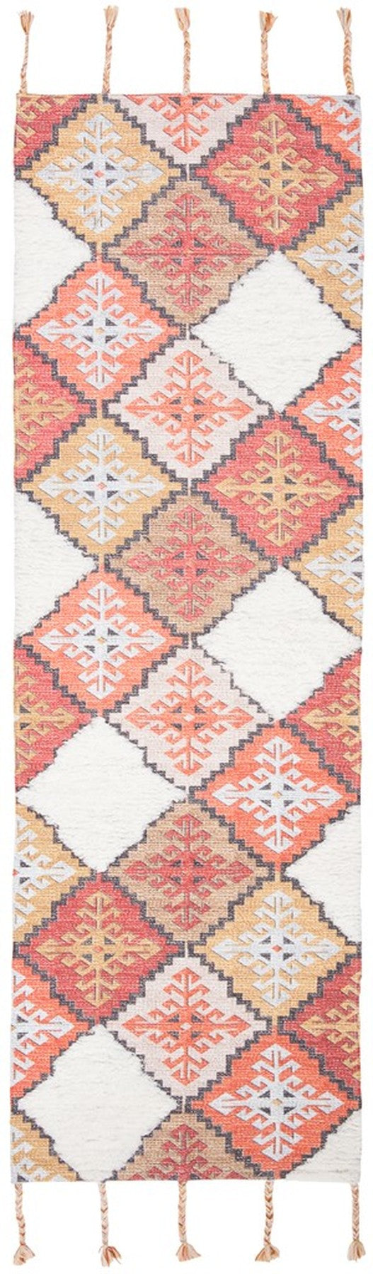 Safavieh Saffron 102 Hand Loomed Wool Shag & Flokati Rug SFN102P-3