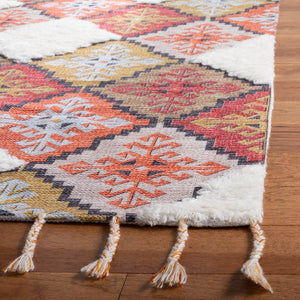 Safavieh Saffron 102 Hand Loomed Wool Shag & Flokati Rug SFN102P-3