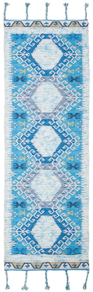 Safavieh Saffron 103 Hand Loomed Wool Shag & Flokati Rug SFN103K-3