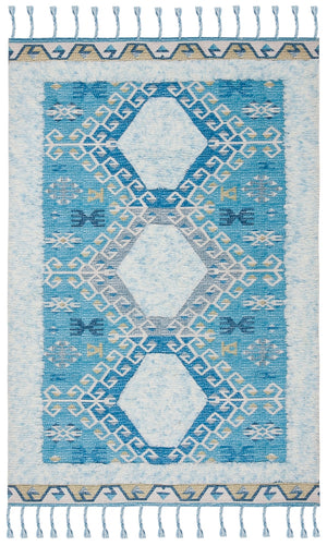 Safavieh Saffron 103 Hand Loomed Wool Shag & Flokati Rug SFN103K-3