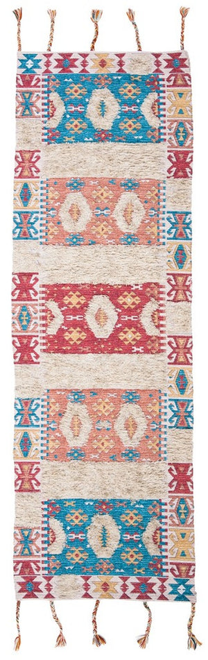Safavieh Saffron 105 Hand Loomed Wool Shag & Flokati Rug SFN105P-3