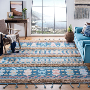Safavieh Saffron 107 Hand Loomed Wool Shag & Flokati Rug SFN107M-3