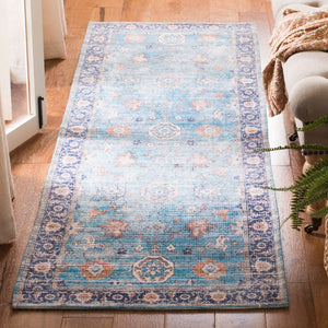 Safavieh Saffron 201 Power Loomed 53% COTTON/34% POLYESTER/12% RAYON/1% OTHER Traditional Rug SFN201M-4