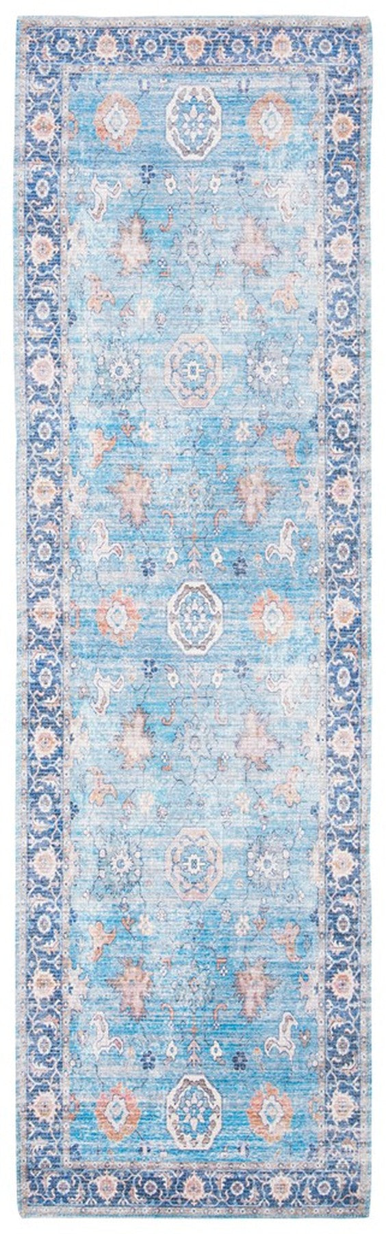 Safavieh Saffron 201 Power Loomed 53% COTTON/34% POLYESTER/12% RAYON/1% OTHER Traditional Rug SFN201M-4