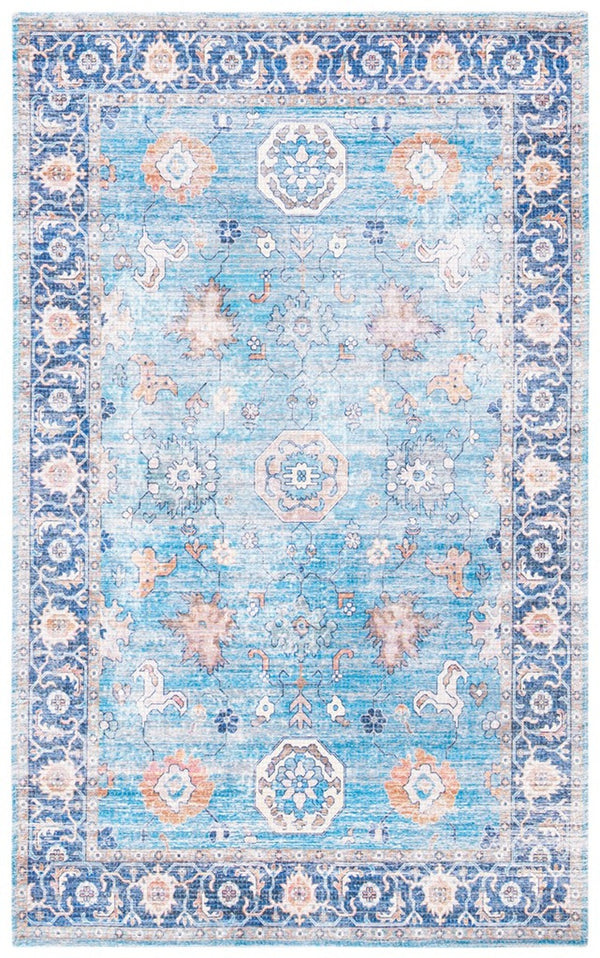 Safavieh Saffron 201 Power Loomed 53% COTTON/34% POLYESTER/12% RAYON/1% OTHER Traditional Rug SFN201M-4