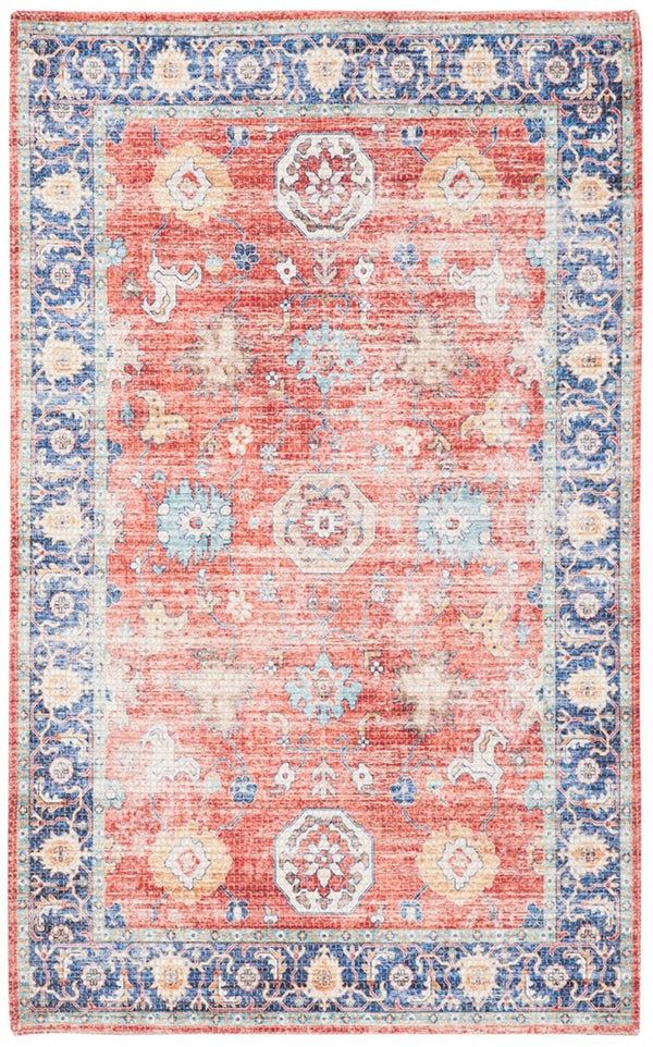 Safavieh Saffron 201 Power Loomed 53% COTTON/34% POLYESTER/12% RAYON/1% OTHER Traditional Rug SFN201P-4