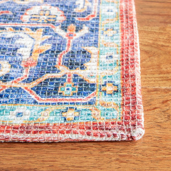 Safavieh Saffron 201 Power Loomed 53% COTTON/34% POLYESTER/12% RAYON/1% OTHER Traditional Rug SFN201P-4