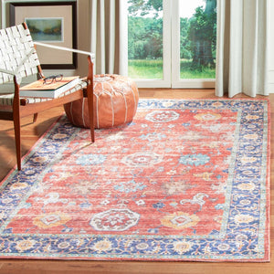 Safavieh Saffron 201 Power Loomed 53% COTTON/34% POLYESTER/12% RAYON/1% OTHER Traditional Rug SFN201P-4