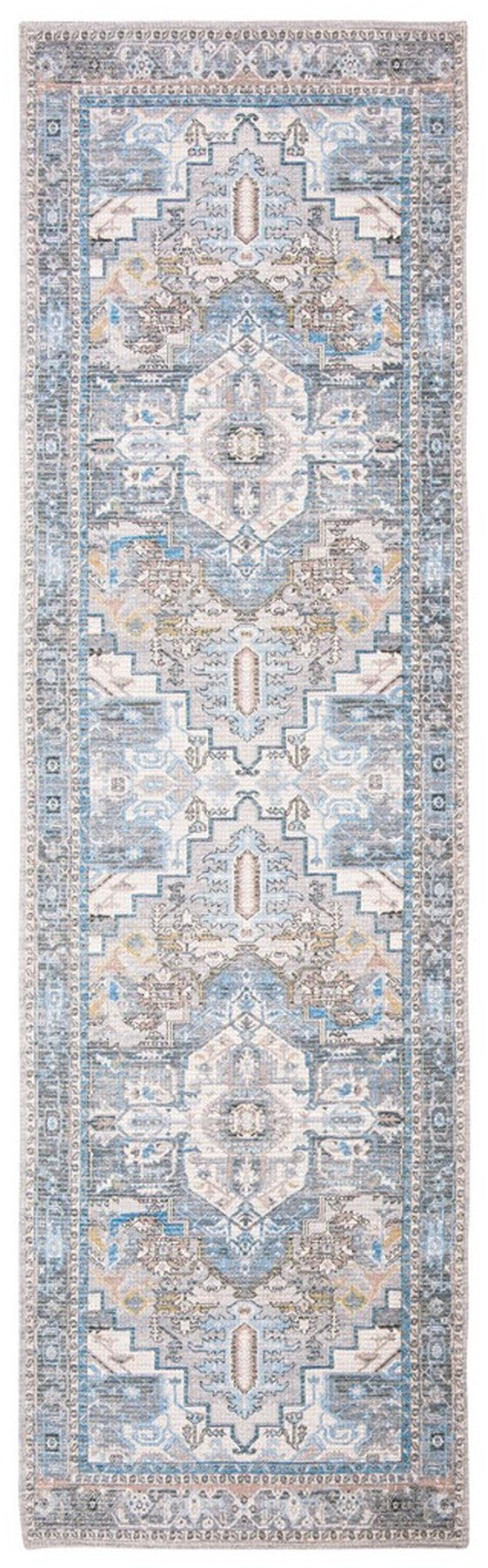 Safavieh Saffron 202 Power Loomed 53% COTTON/34% POLYESTER/12% RAYON/1% OTHER Traditional Rug SFN202F-4