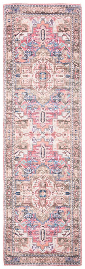 Safavieh Saffron 202 Power Loomed 53% COTTON/34% POLYESTER/12% RAYON/1% OTHER Traditional Rug SFN202P-4