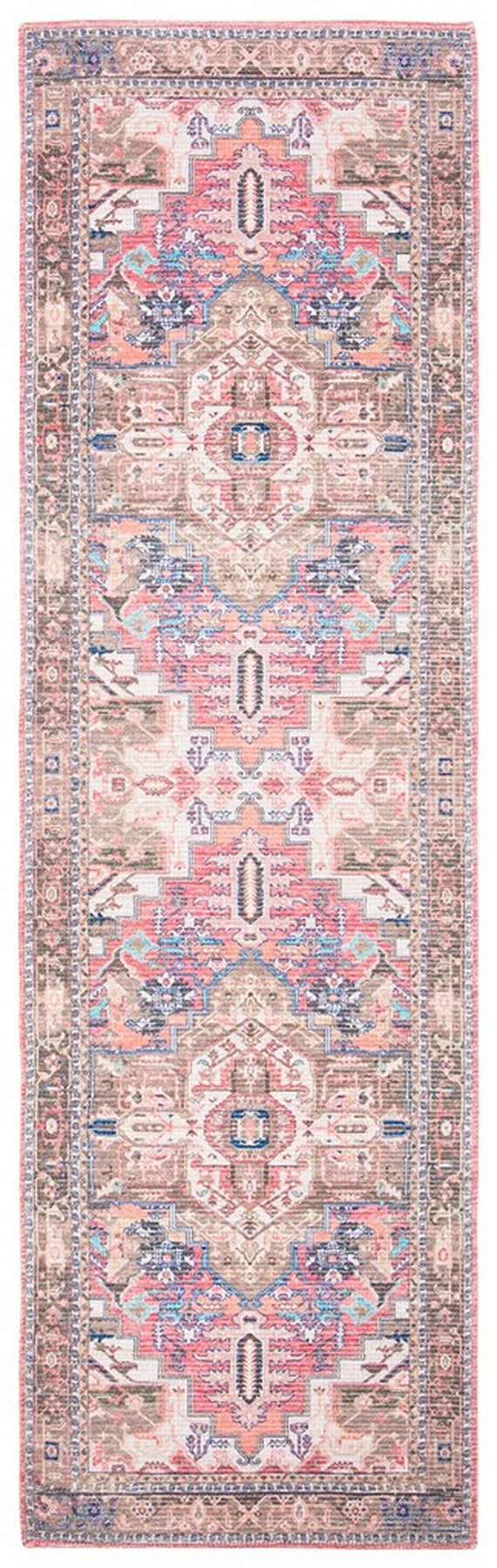 Safavieh Saffron 202 Power Loomed 53% COTTON/34% POLYESTER/12% RAYON/1% OTHER Traditional Rug SFN202P-4
