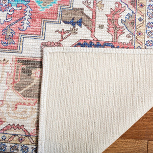 Safavieh Saffron 202 Power Loomed 53% COTTON/34% POLYESTER/12% RAYON/1% OTHER Traditional Rug SFN202P-4