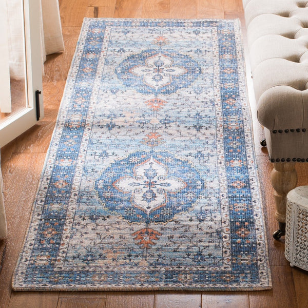 Safavieh Saffron 203 Power Loomed 53% COTTON/34% POLYESTER/12% RAYON/1% OTHER Traditional Rug SFN203M-4