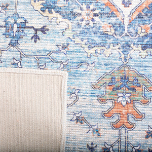 Safavieh Saffron 203 Power Loomed 53% COTTON/34% POLYESTER/12% RAYON/1% OTHER Traditional Rug SFN203M-4