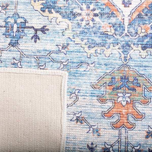 Safavieh Saffron 203 Power Loomed 53% COTTON/34% POLYESTER/12% RAYON/1% OTHER Traditional Rug SFN203M-4