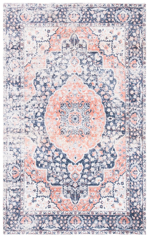 Safavieh Saffron 353 Hand Loomed 80% Polyester and 20% Cotton Traditional Rug SFN353N-4