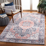 Safavieh Saffron 353 Hand Loomed 80% Polyester and 20% Cotton Traditional Rug SFN353N-4