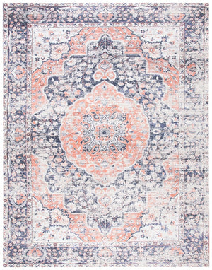 Safavieh Saffron 353 Hand Loomed 80% Polyester and 20% Cotton Traditional Rug SFN353N-4