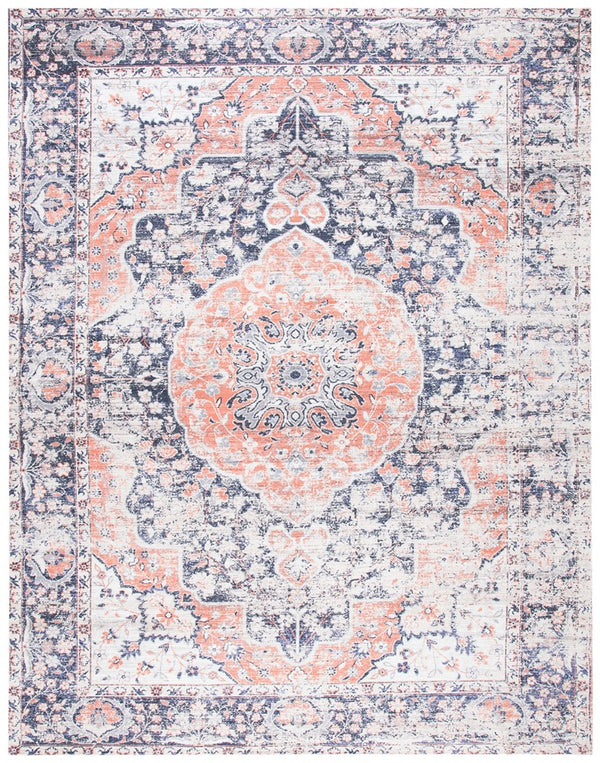 Safavieh Saffron 353 Hand Loomed 80% Polyester and 20% Cotton Traditional Rug SFN353N-4
