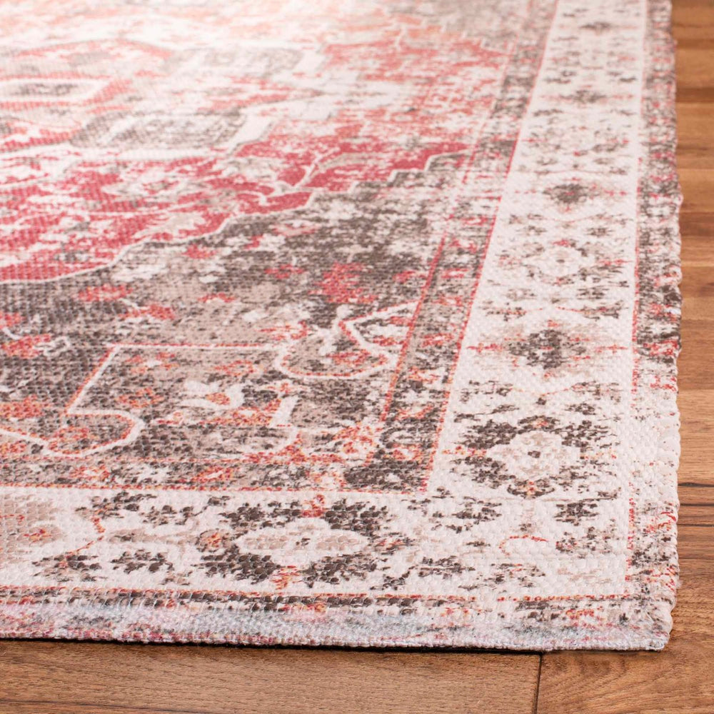 Safavieh Saffron 382 Hand Loomed 80% Polyester and 20% Cotton Traditional Rug SFN382B-4