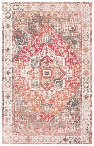 Safavieh Saffron 382 Hand Loomed 80% Polyester and 20% Cotton Traditional Rug SFN382B-4