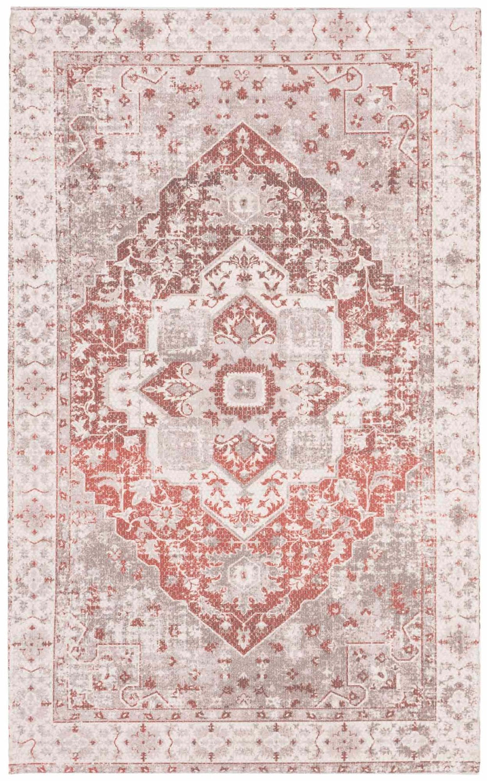 Safavieh Saffron 389 Hand Loomed 80% Polyester and 20% Cotton Traditional Rug SFN389A-4