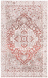 Saffron 389 Hand Loomed 80% Polyester and 20% Cotton Traditional Rug