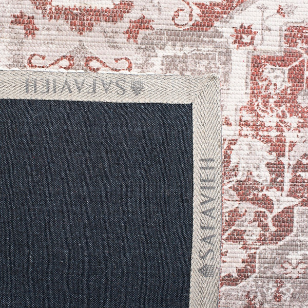 Safavieh Saffron 389 Hand Loomed 80% Polyester and 20% Cotton Traditional Rug SFN389A-4