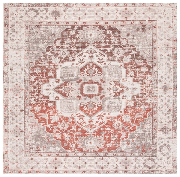 Safavieh Saffron 389 Hand Loomed 80% Polyester and 20% Cotton Traditional Rug SFN389A-4
