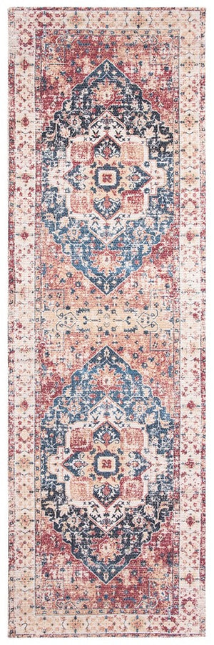 Safavieh Saffron 389 Hand Loomed 80% Polyester and 20% Cotton Traditional Rug SFN389B-4