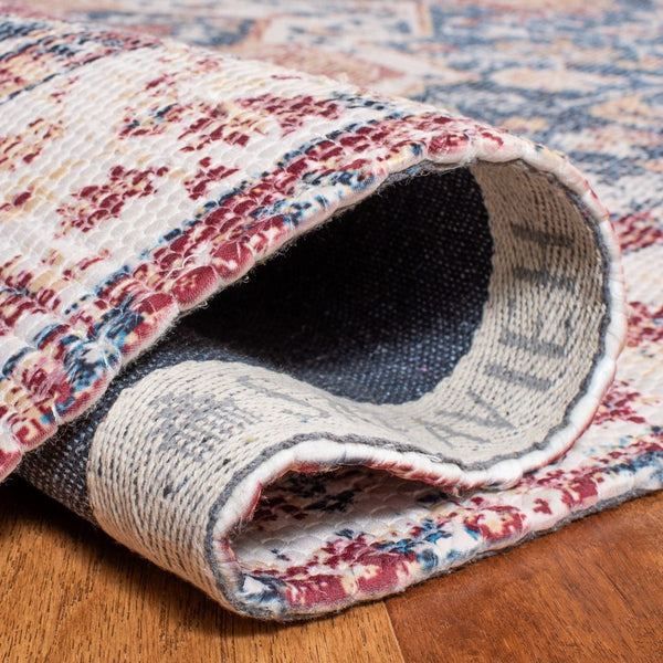 Safavieh Saffron 389 Hand Loomed 80% Polyester and 20% Cotton Traditional Rug SFN389B-4