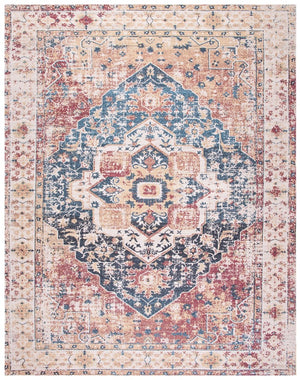 Safavieh Saffron 389 Hand Loomed 80% Polyester and 20% Cotton Traditional Rug SFN389B-4
