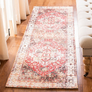 Safavieh Saffron 389 Hand Loomed 80% Polyester and 20% Cotton Traditional Rug SFN389C-4