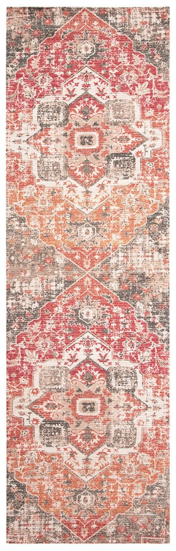 Safavieh Saffron 392 Hand Loomed 80% Polyester and 20% Cotton Traditional Rug SFN392F-4