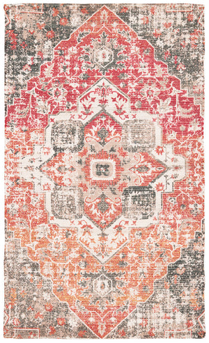 Safavieh Saffron 392 Hand Loomed 80% Polyester and 20% Cotton Traditional Rug SFN392F-4