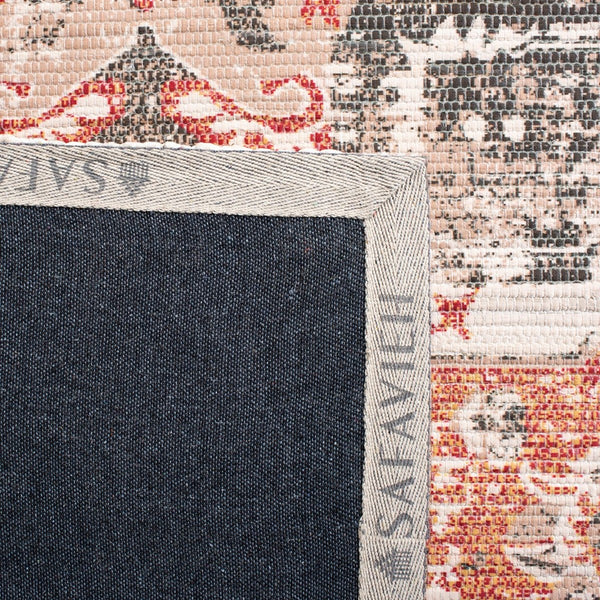 Safavieh Saffron 392 Hand Loomed 80% Polyester and 20% Cotton Traditional Rug SFN392F-4