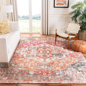 Safavieh Saffron 392 Hand Loomed 80% Polyester and 20% Cotton Traditional Rug SFN392F-4