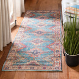 Safavieh Saffron 513 Hand Loomed 80% Polyester and 20% Cotton Contemporary Rug SFN513P-4