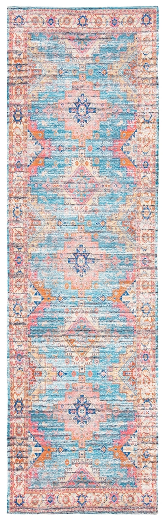 Safavieh Saffron 513 Hand Loomed 80% Polyester and 20% Cotton Contemporary Rug SFN513P-4
