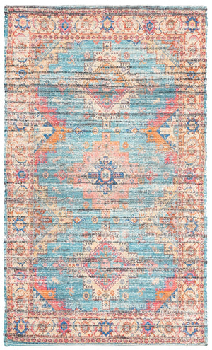 Safavieh Saffron 513 Hand Loomed 80% Polyester and 20% Cotton Contemporary Rug SFN513P-4