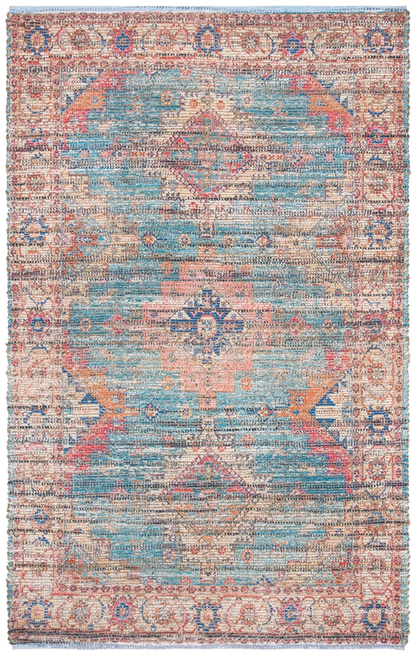 Safavieh Saffron 513 Hand Loomed 80% Polyester and 20% Cotton Contemporary Rug SFN513P-4