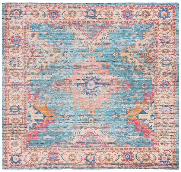 Safavieh Saffron 513 Hand Loomed 80% Polyester and 20% Cotton Contemporary Rug SFN513P-4