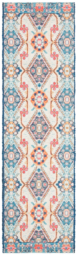 Safavieh Saffron 538 Hand Loomed 80% Polyester and 20% Cotton Contemporary Rug SFN538A-2745