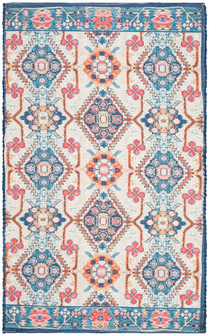 Safavieh Saffron 538 Hand Loomed 80% Polyester and 20% Cotton Contemporary Rug SFN538A-2745