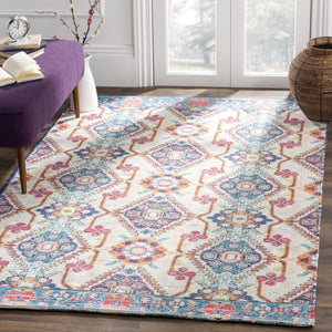Safavieh Saffron 538 Hand Loomed 80% Polyester and 20% Cotton Contemporary Rug SFN538A-2745
