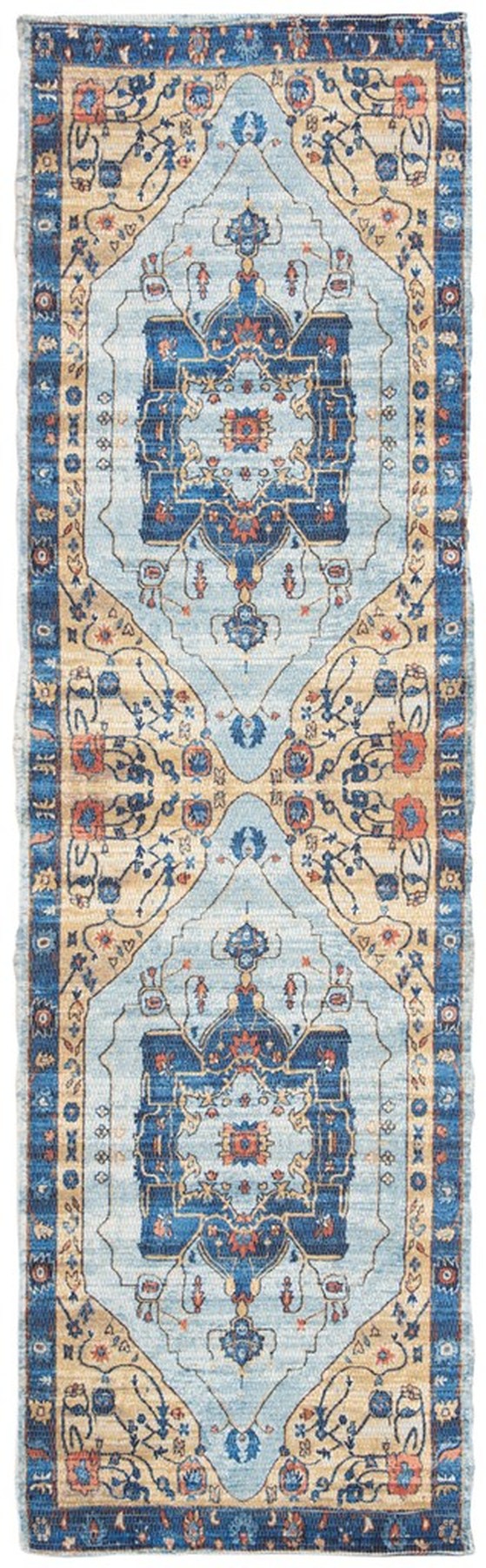 Safavieh Saffron 540 Hand Loomed 80% Polyester and 20% Cotton Contemporary Rug SFN540K-2745