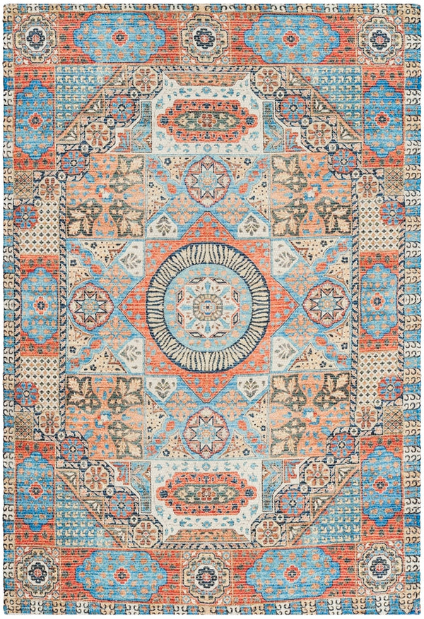 Safavieh Saffron 541 Hand Loomed 80% Polyester and 20% Cotton Contemporary Rug SFN541P-2745