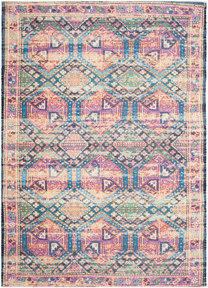 Safavieh Saffron 544 Hand Loomed 80% Polyester and 20% Cotton Contemporary Rug SFN544V-2745