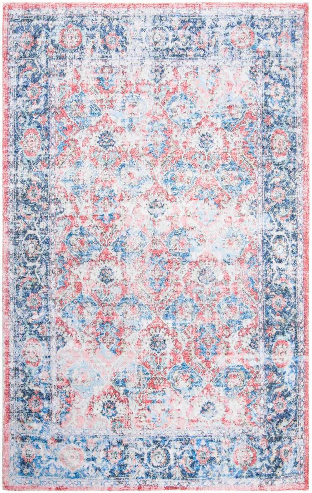 Safavieh Saffron 557 Hand Loomed 60% Polyester and 40% Wool Contemporary Rug SFN557P-4