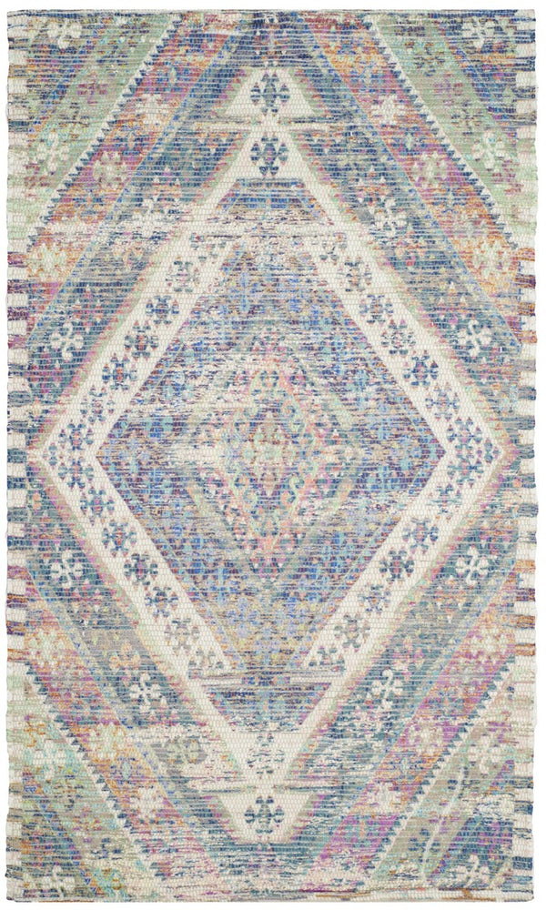 Safavieh Saffron 558 Hand Loomed 80% Polyester and 20% Cotton Contemporary Rug SFN558A-24